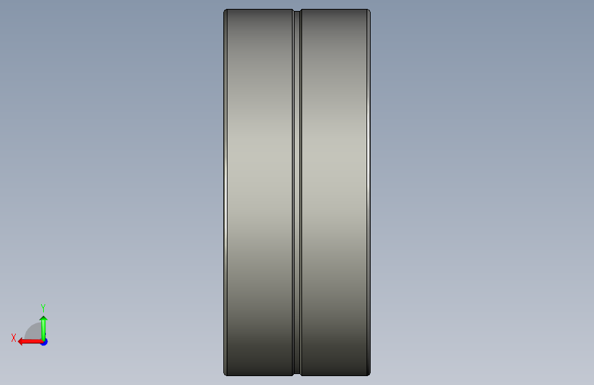 SKF圆锥孔调心滚子轴承bearing_24148_cck30_w33_0 背面视图