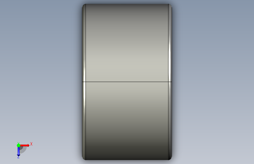 SKF针辊轴承roller_bearing_-_bk_2820_0 俯视图