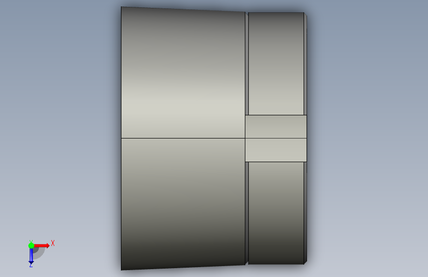SKF轴承附件紧定套adapter_sleeve_-_h_316 俯视图