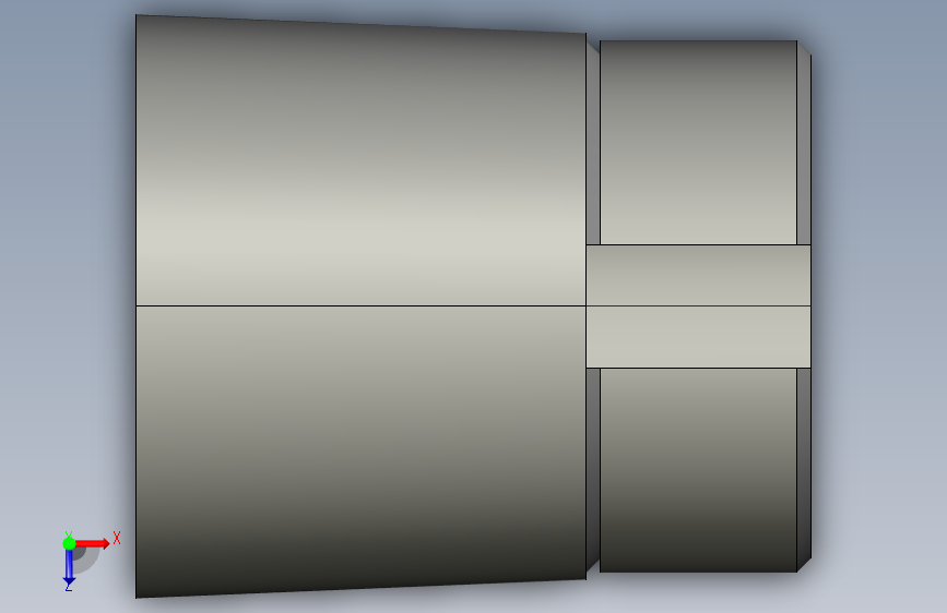 SKF轴承附件紧定套adapter_sleeve_-_h_2306 俯视图