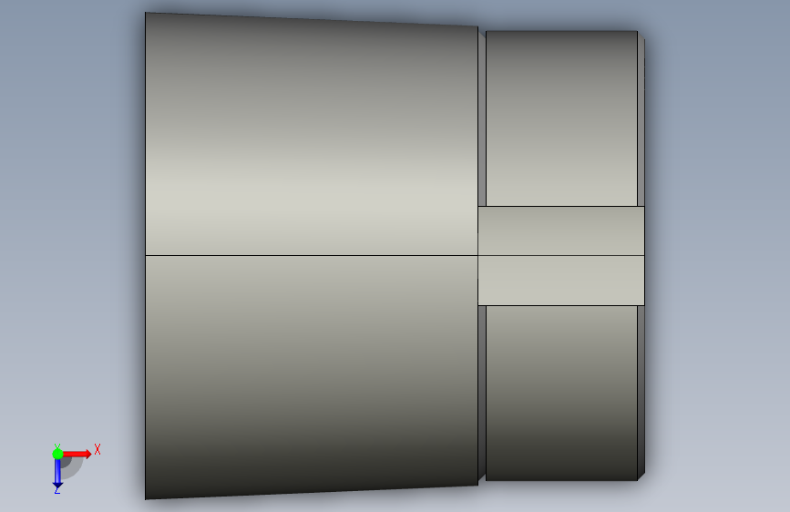 SKF轴承附件紧定套adapter_sleeve_-_h_2309 俯视图