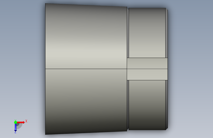 SKF轴承附件紧定套adapter_sleeve_-_h_2313 俯视图