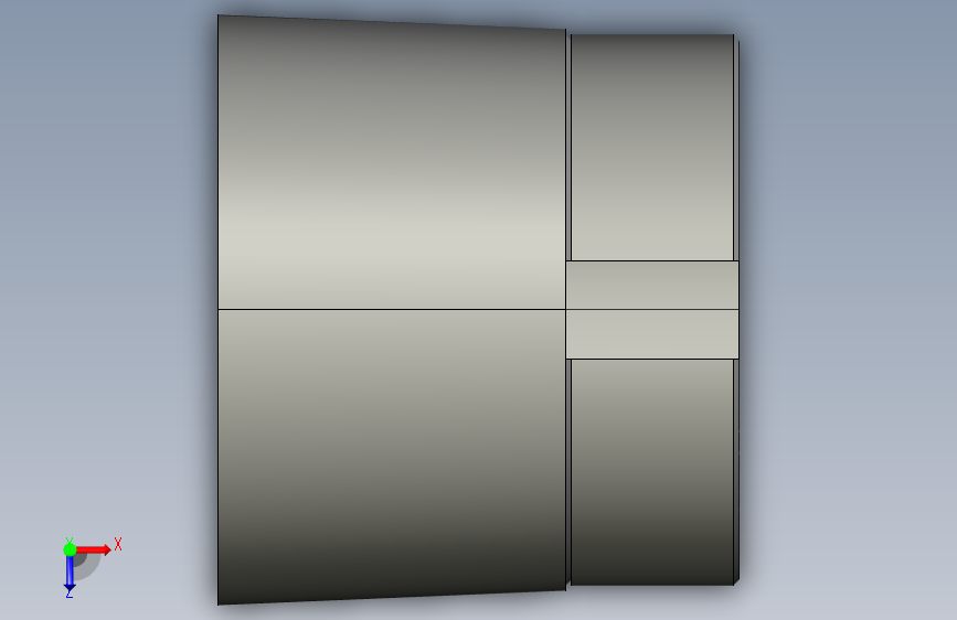 SKF轴承附件紧定套adapter_sleeve_-_h_2319 俯视图