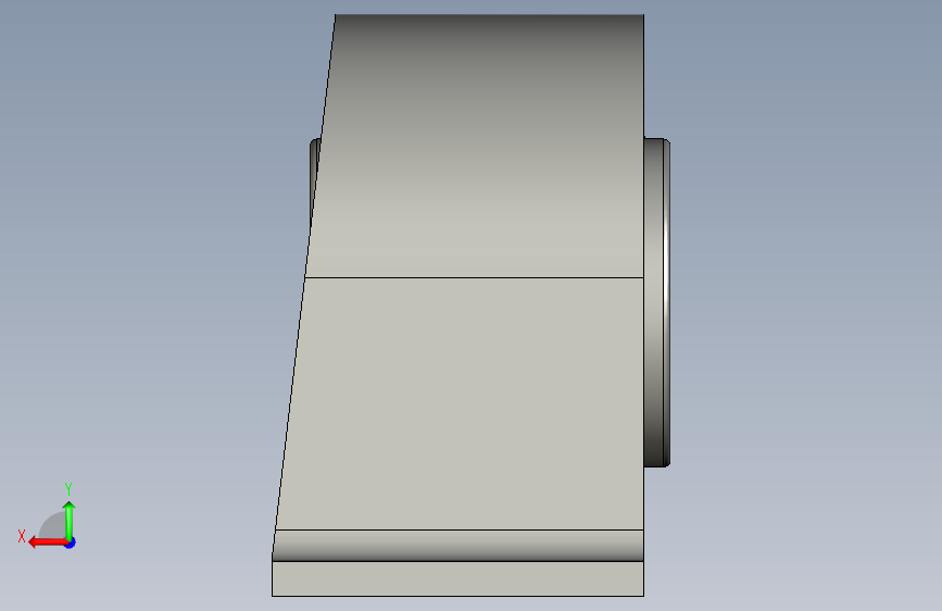 SKF轴承座单元bearing_p3_4_tr_0 背面视图