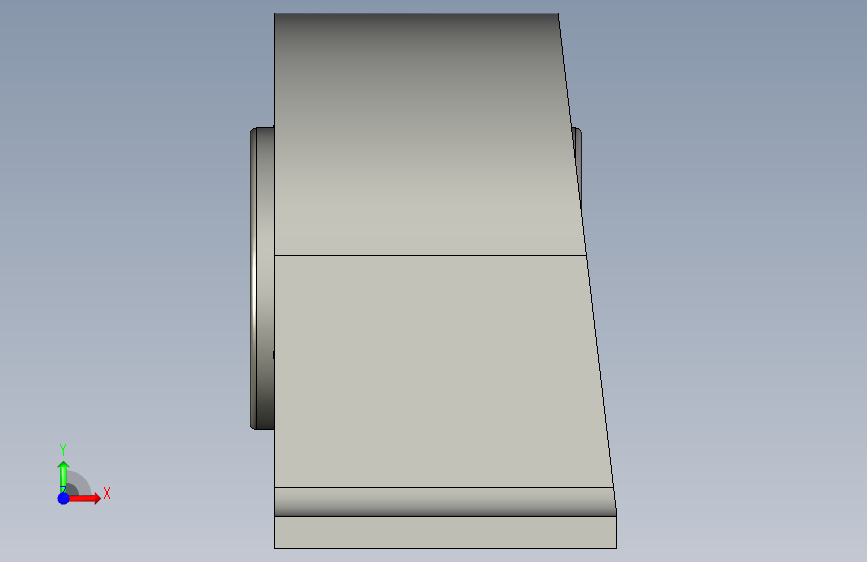 SKF轴承座单元bearing_p3_4_tr_0 正面视图