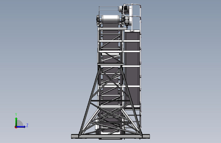 矿山输送机_SOLIDWORKS 2016_模型图纸免费下载 – 懒石网