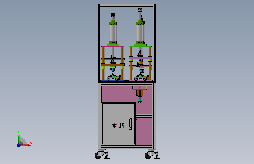 汽车油泵盖组装机3D数模图纸 Solidworks18设计