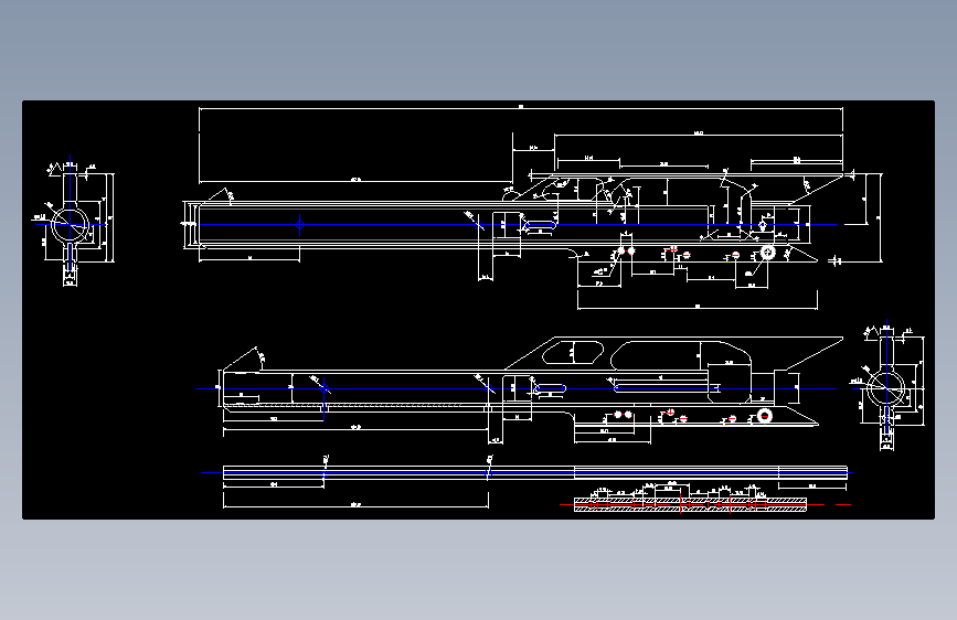美国秃鹰PCP气步枪（加工图纸）（精品全套CAD详细图_SOLIDWORKS dxf_模型图纸下载 – 懒石网