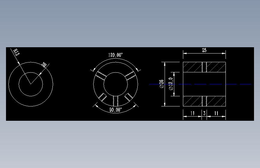 美国秃鹰PCP气步枪（加工图纸）（精品全套CAD详细图_SOLIDWORKS dxf_模型图纸下载 – 懒石网