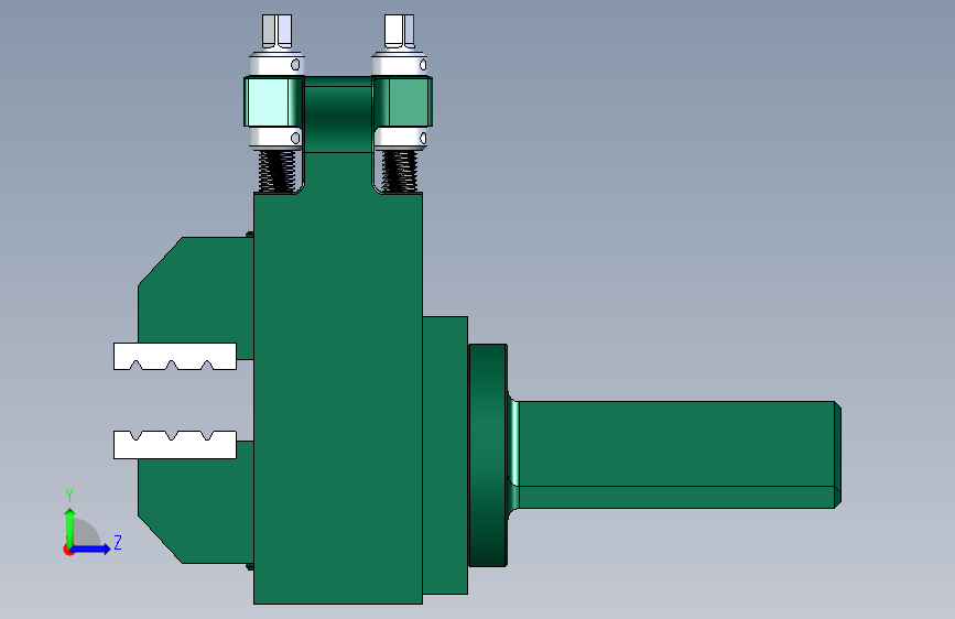 G027106-键槽夹具(Solidworks)+夹爪