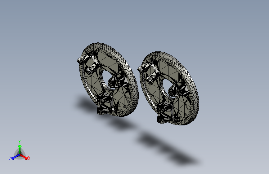 G027299-2自由度多连杆腕部研究模型=机器人机械臂