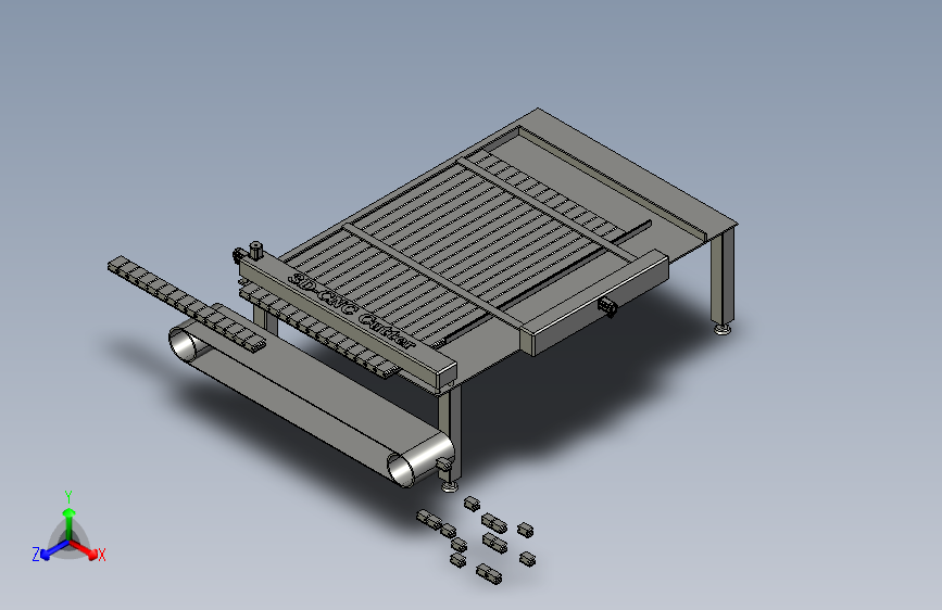 G027319-3D-cnc+机器人+切割机=机器人机械臂