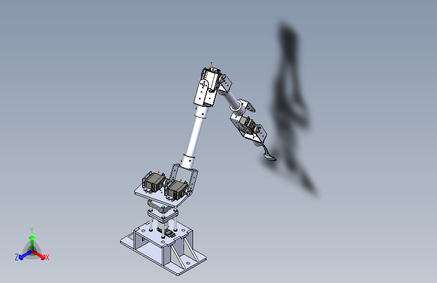 G027374-4+自由度机器人+CET=机器人机械臂
