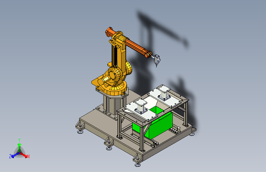 G027829-ABB+IRB1400+机器人修整=机器人机械臂