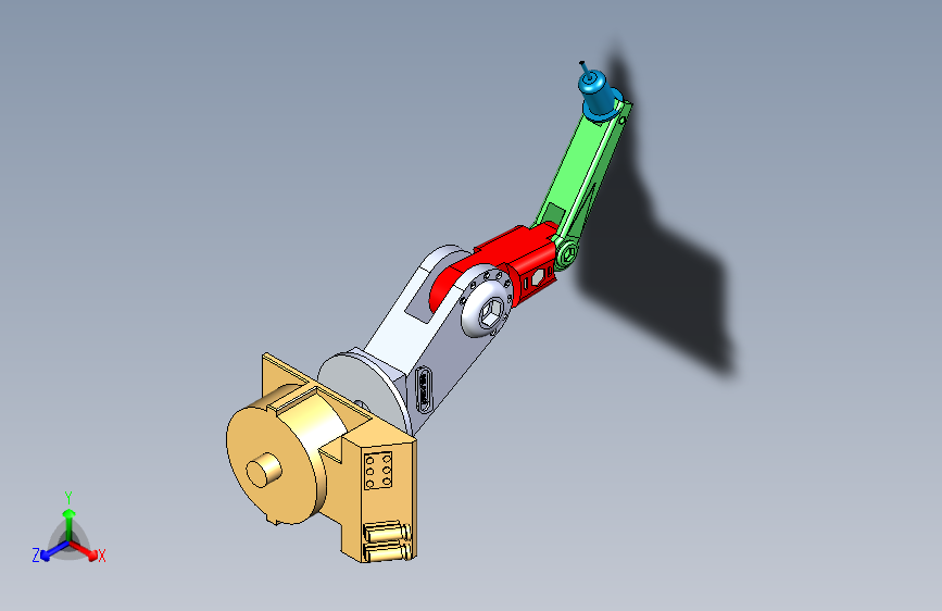G027955-Arm+机器人+-+4DOF=机器人机械臂