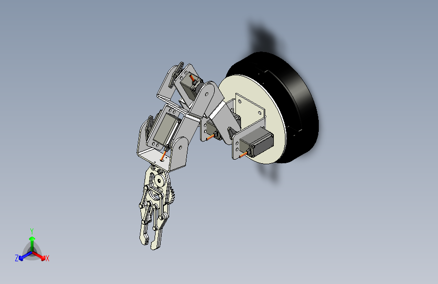G027958-Arm+机器人+(3)=机器人机械臂