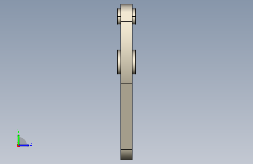 G027993-Autodesk+机器人夹爪手臂设计挑战赛参赛作品+03+35.26+公斤,最小+FOS=+5.21=机器人机械臂 左侧视图