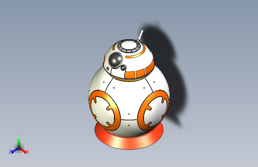 G028017-BB8+星球大战=机器人机械臂