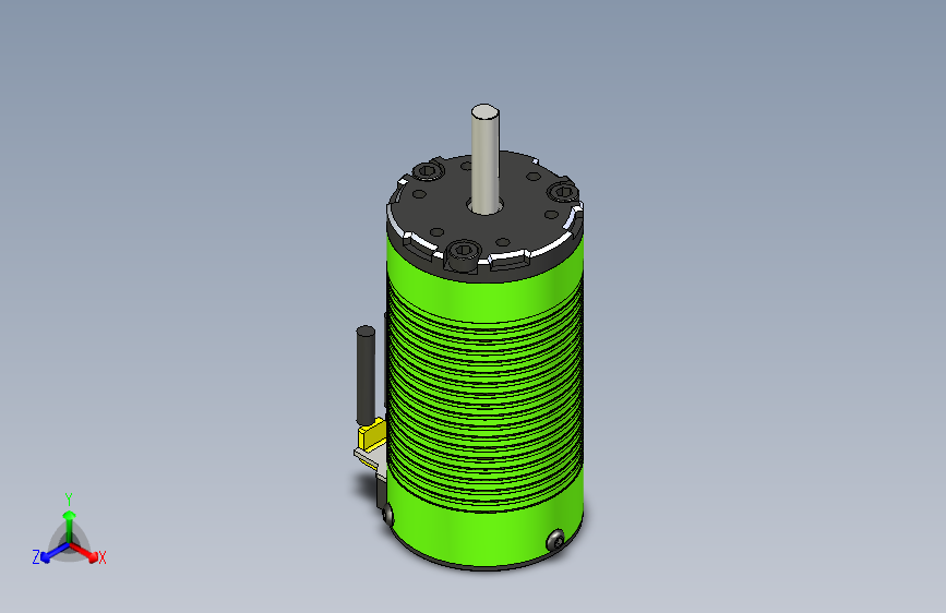 G028097-Castle+Creations+1415+1Y+有传感器无刷电机+-+2400KV+-+5MM+轴=机器人机械臂