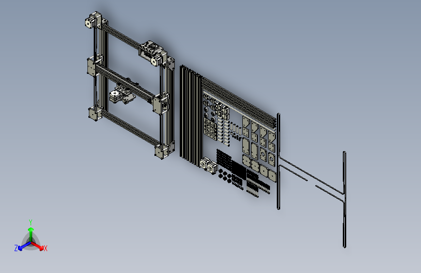 G028112-CNC+2D+绘图仪=机器人机械臂
