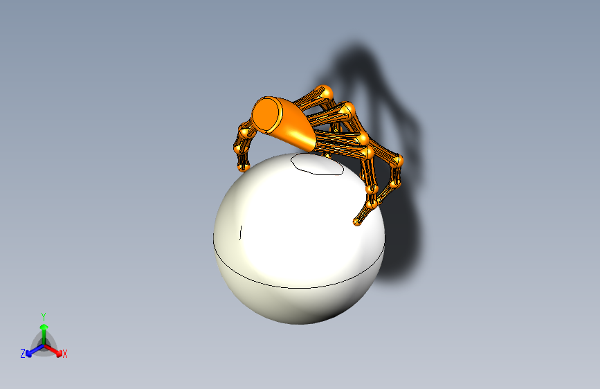 G028244-escher-y3k-SpaceClaim挑战.stp=机器人机械臂