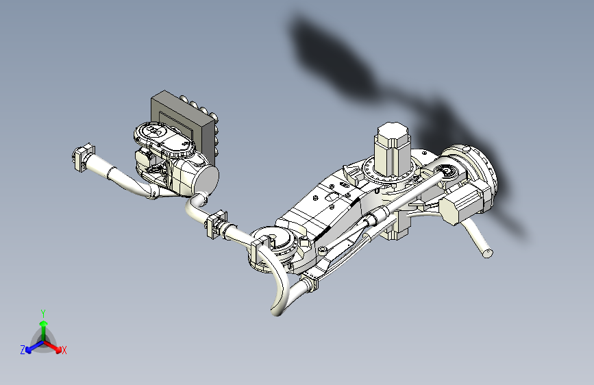 G028276-FANUC+420IA机器人近似3D=机器人机械臂