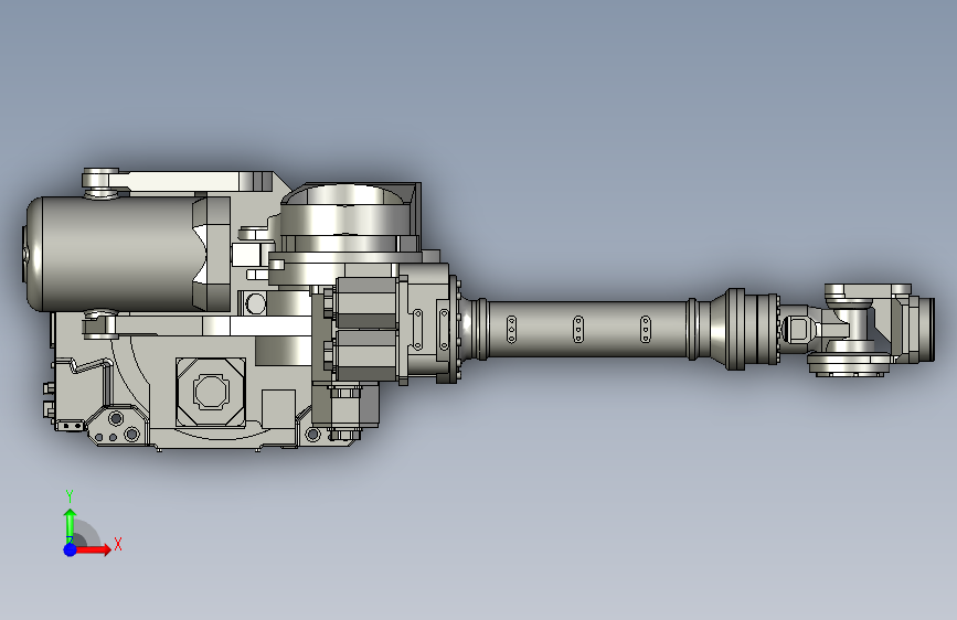 G028277-Fanuc+2000ia+165f=机器人机械臂 正面视图