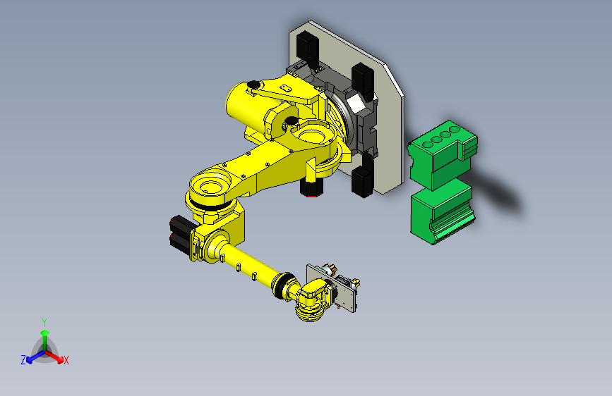 G028290-FANUC+传输机器人装置=机器人机械臂