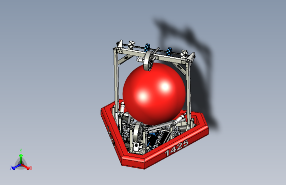 G028361-FRC+1425+2014+机器人+-+Aerial+Assist=机器人机械臂