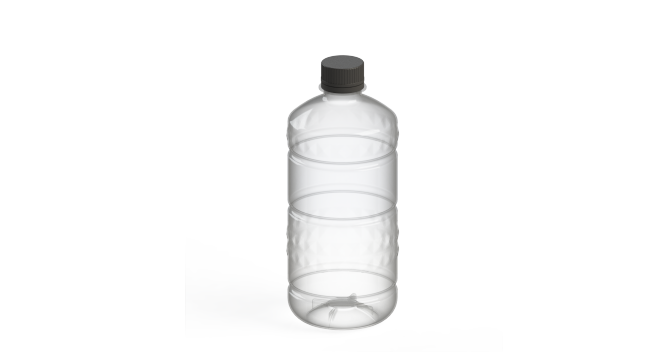 塑料瓶_菱形图案_ 600ml