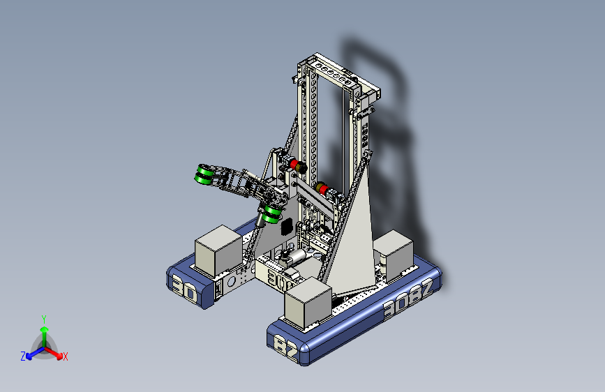 G028557-FRC3082+2019赛季机器人=机器人机械臂