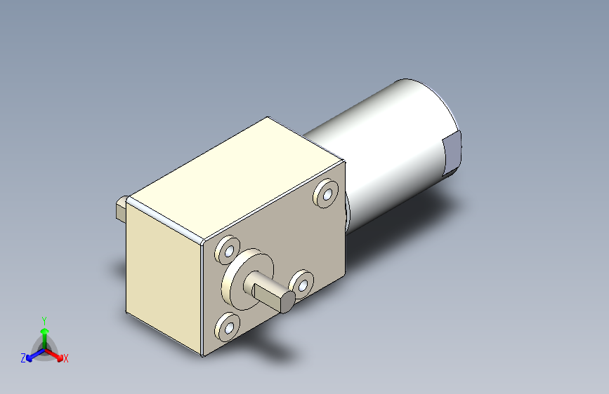 G028749-GW600+DC+12V+24V+尾轴用于编码器+蜗轮电机+电动发动机+低转速+高扭矩+双轴+自锁+用于机器人=机器人机械臂