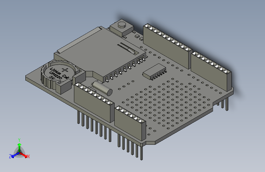 G028846-K_RTC-SD-Logger-Shield=机器人机械臂