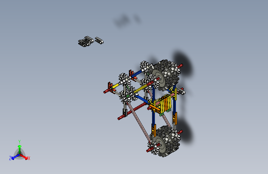 G028861-k'nex+pole+climbing+macine=机器人机械臂