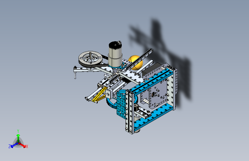 G028963-Makeblock+Ultimate机器人套件+-+球发射器=机器人机械臂
