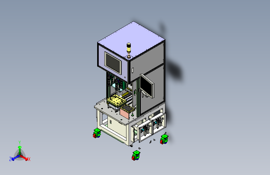 一款IP电池组装3D图纸
