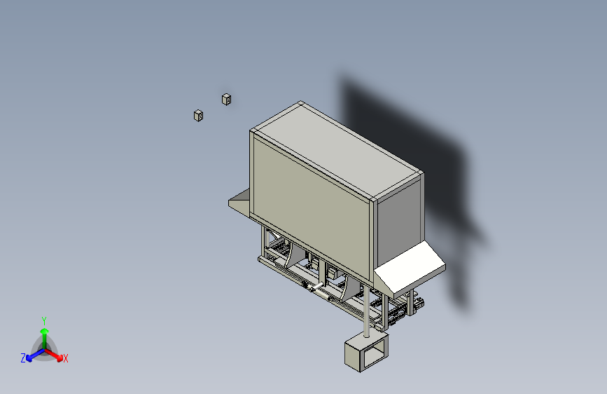 一款测试浸锡机3D模型