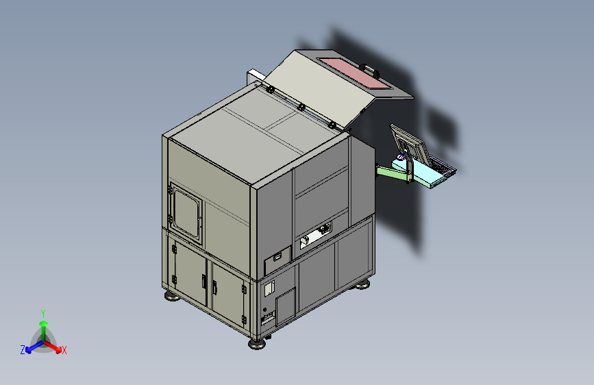 G033718-拾取机器人 FPC 机器=机器人机械臂