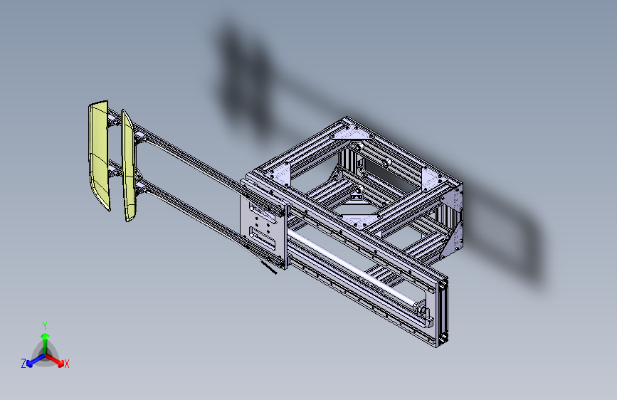 G033760-适用于帕萨特B7的简易机器人=机器人机械臂