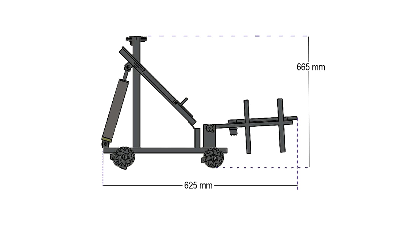 G033791-手动机器人与Mecanum Wheels的Robocon 2019=机器人机械臂