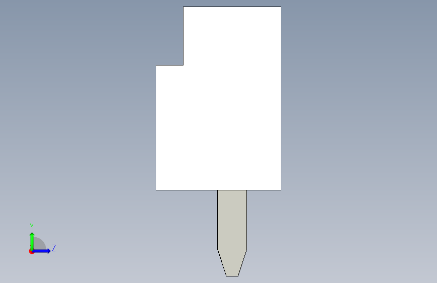 短款型直插头JST connector 1x15 P1.25mm thru hole wafer A2 左侧视图