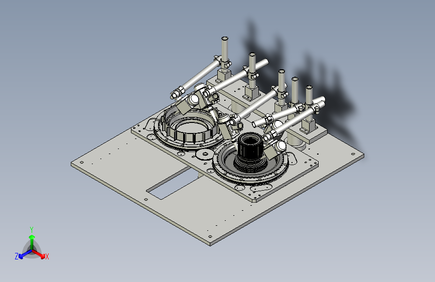 离合器润滑机3D图纸