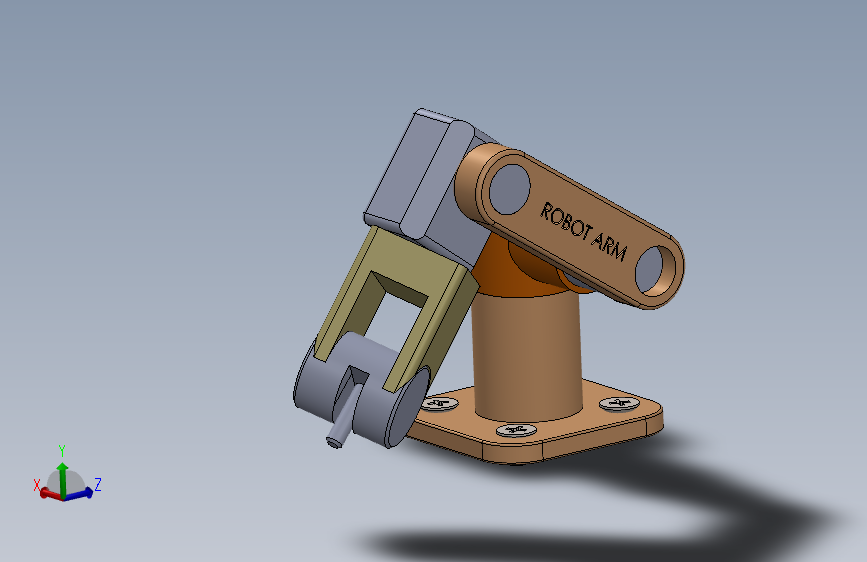 G034366-五轴机器人手臂=机器人机械臂