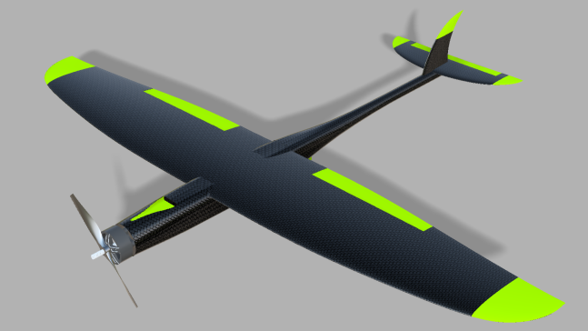 300+kph RC模型平面