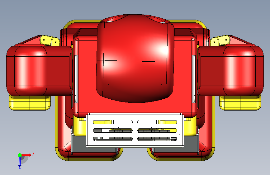 机器人robosavvy-humanoid-design-mv-02-2 7 STP 俯视图