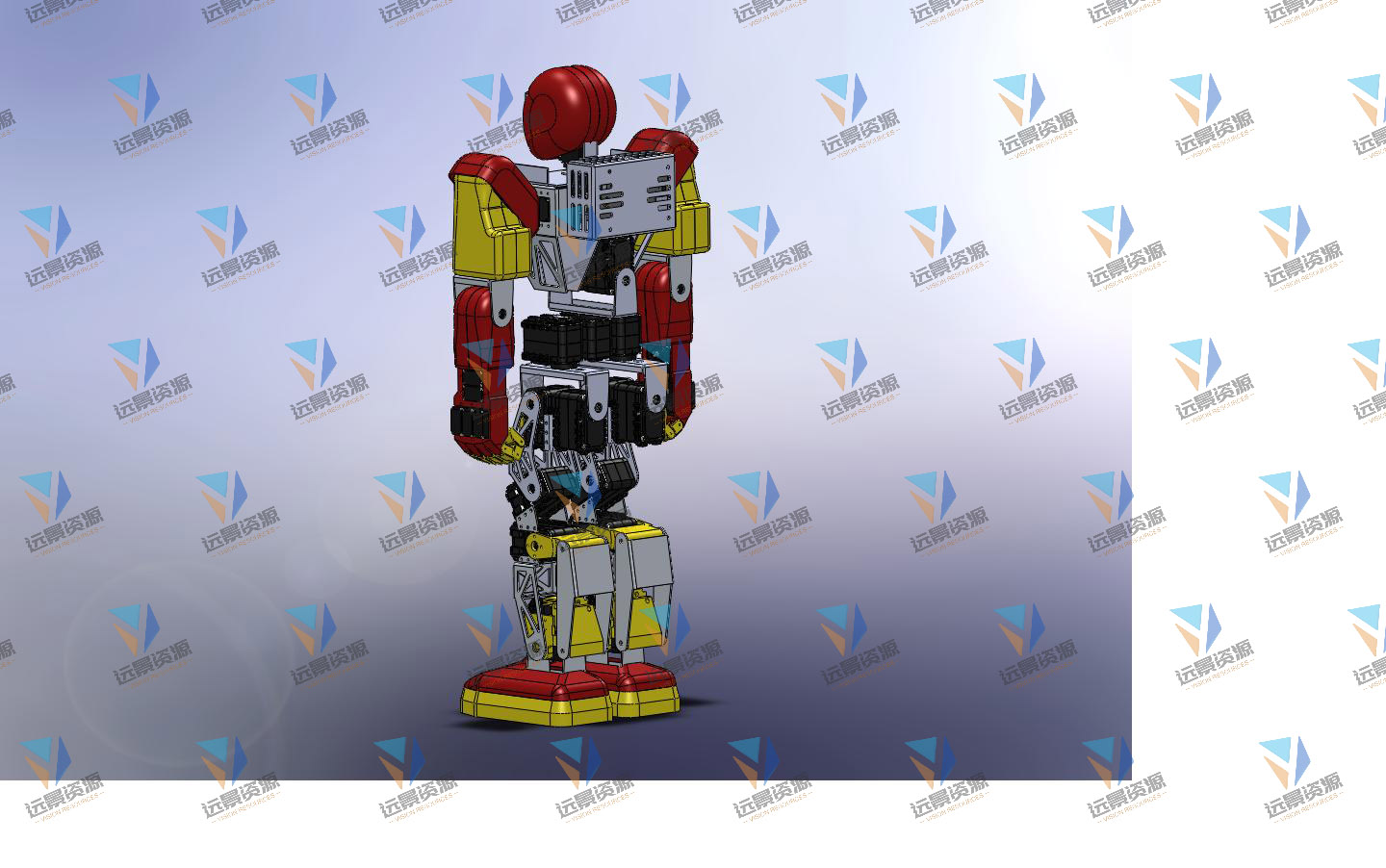 机器人robosavvy-humanoid-design-mv-02-2 7 STP