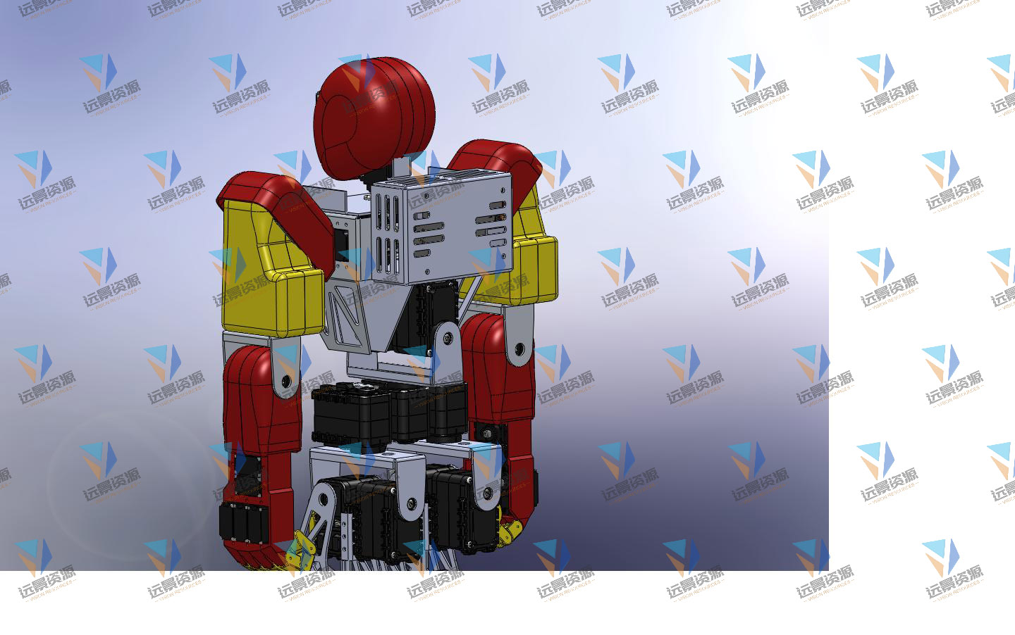 机器人robosavvy-humanoid-design-mv-02-2 7 STP