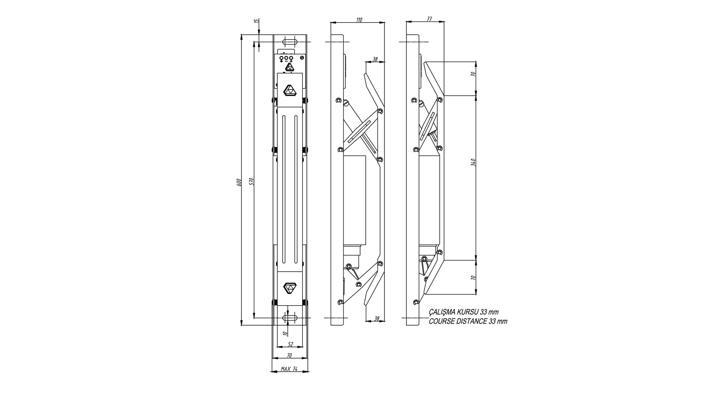G035533-Can-Lift CL-04 电梯门锁打开磁铁 - CL-04 电梯厅门解锁磁铁=水泵油泵