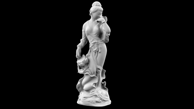 人体模型asian-lady-1 2 STP