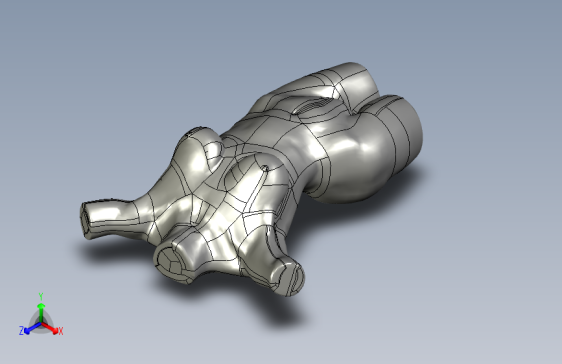 人体模型female-body-4 2 STP STL
